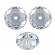 Sfera schiacciata PureCrystal 5040 mm. 6 Crystal Blue Shade x1