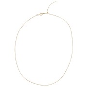 Girocollo regolabile maglia veneziana 0.8 mm - Gold filled x48cm|raw }}