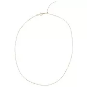 Girocollo regolabile maglia veneziana 0.8 mm - Gold filled x48cm