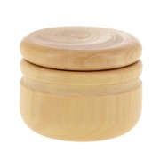 Base decorativa in legno par Puca® 32x43 mm - Jodie - Secret Box - Naturale x1