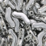 Perline in vetro Bridge 3 fori 3x12 mm - Full Labrador x10g|raw }}