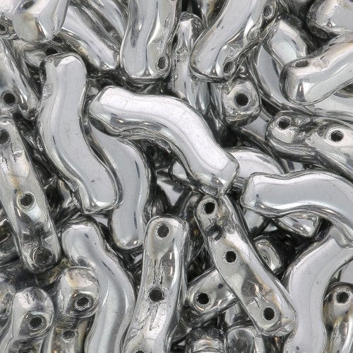 Perline in vetro Bridge 3 fori 3x12 mm - Full Labrador x10g