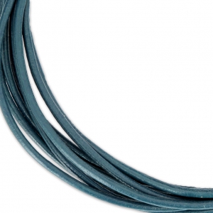 Cordone cuoio mm. 2 Navy Blue x m. 2