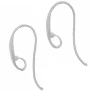 Ganci design 16 mm - Argento 925 x2