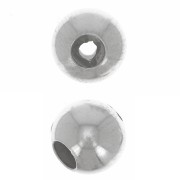 Perlina stopper 8 mm con foro 2,7 mm in argento 925 x1|raw }}