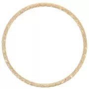 Anello chiuso diamantato 19 mm Gold filled x1