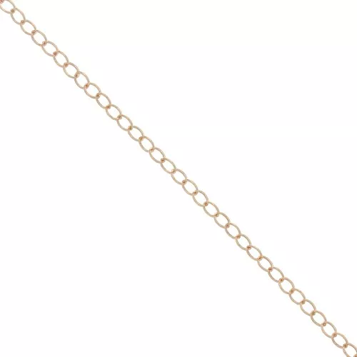 Catena Forzatina 2.9 mm -Rosa Gold filled x50cm