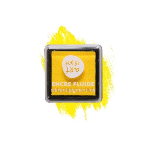 Inchiostro per timbro - Inchiostro fluido a pigmenti - Lemon - Kesi Art  x1