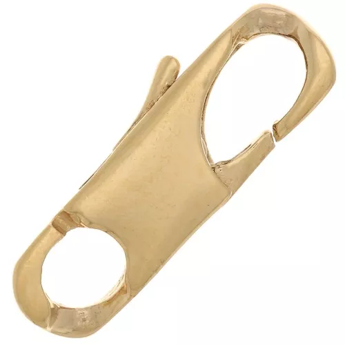Chiusura aragosta lunga 19 mm - placcata oro 3 micron x1