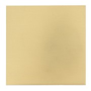 Targhetta di ottone 100x100 mm - spessore 0.8 mm - ottone lucidato x1