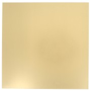Targhetta in ottone 200x200 mm - spessore 0,8 mm - Ottone x1