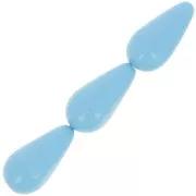 Perle Preciosa Pearshape Pearl 15x8 mm - Aqua Blue x5