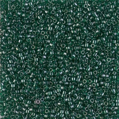 Miyuki Delica 11/0 DB1894 - Transparent Emerald Luster x8g
