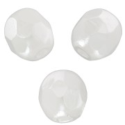 Faccette da 2 mm - Chalk White Shimmer x50