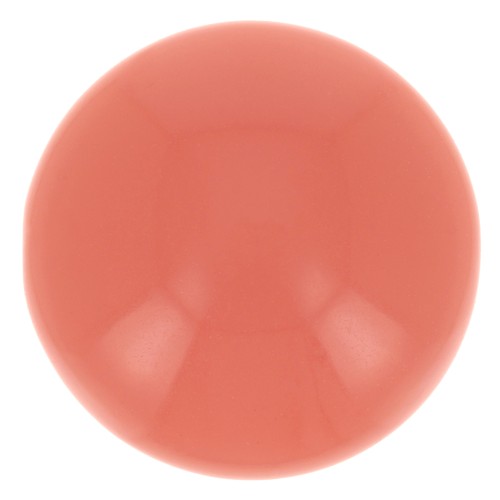 Cabochon opaco in resina 14 mm - Corallo rosa x1