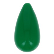 Perlina di resina a pera 26x14 mm - Verde abete x1|raw }}