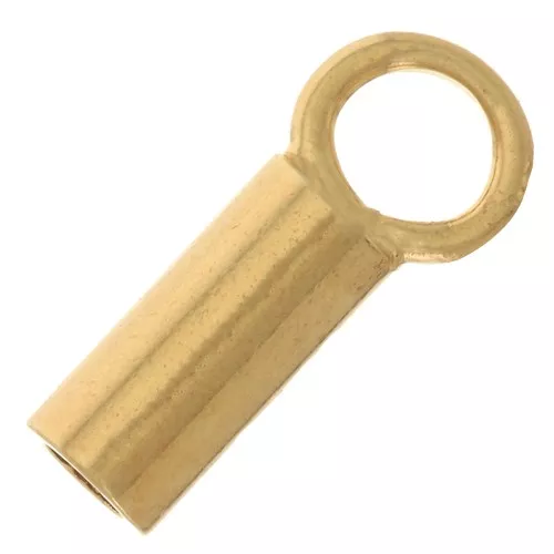 Terminali per cavo da 1 mm - Placcato oro x10