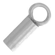 Tappi terminali per corda da 1 mm - Placcatura argento antico x10|raw }}