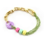 Chiusura a moschettone 21 mm - Rodio x1