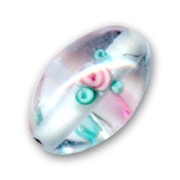 Oliva mm. 12x8 Crystal