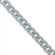 Catena acrilica 16 mm - Grigio opaco Mat x48cm