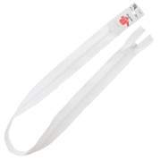 Chiusura lampo iniettata non separabile 60 cm - Bianco x1