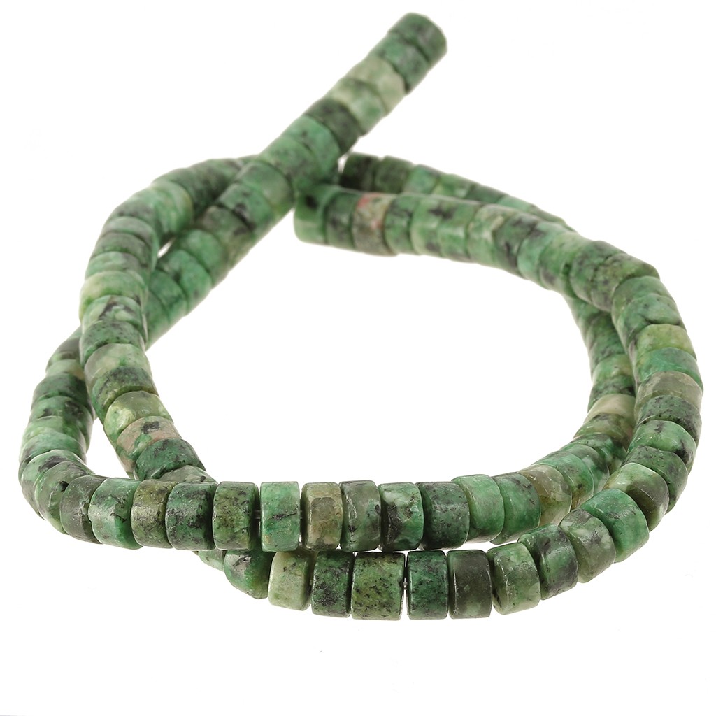 Bracciale Top Steel & Pietra Dura | Malachite | 6 mm – Divina Os