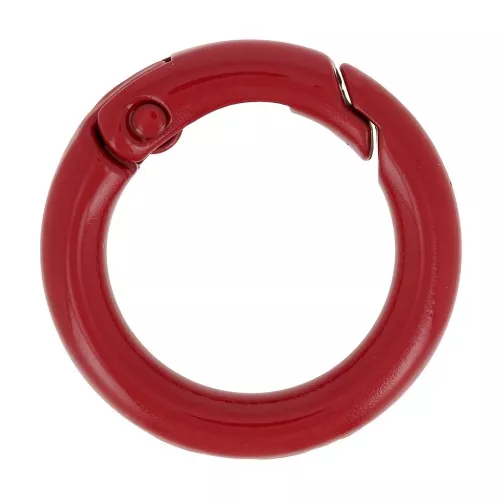 Chiusura tonda mochettone 20 mm - Rosso x1