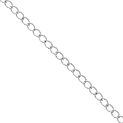 Catena Rombo mm.6x4 Acciaio inox xm. 1