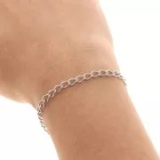 Catena Rombo mm.6x4 Acciaio inox xm. 1