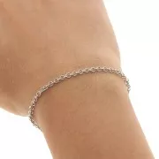 Catena mm.2,8x2,3 Acciaio inox xm. 1