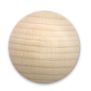 Cabochon in legno mm. 35 x1