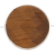 Perlina sfaccettata 9 mm Pietra semi preziosa- Argento 925 - Occhio di tigre x1|raw }}