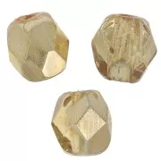 Crystal - Sfaccettate 4 mm - Crystal Gold Topaz x50 Sfaccettate 4 mm - Crystal Gold Topaz x50