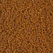 Rocaille Miyuki 15/0 4458 - Duracoat Dyed Opaque Persimmon x8g