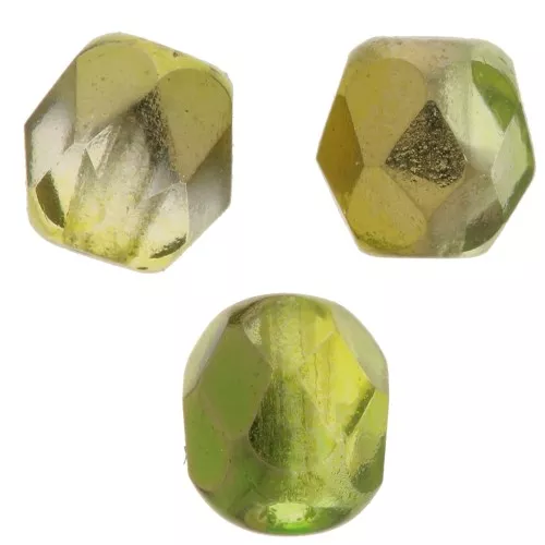 Sfaccettate mm. 4 Crystal Sunny Magic Citrus x50