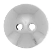 Pomello rotondo a cupola 10 mm - Placcatura argento antico x1