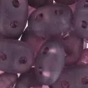 SuperDuo mm. 2.5x5 Amethyst Mat x10g