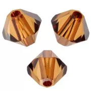 Biconi PureCrystal 5328 4 mm  Light Amber x50