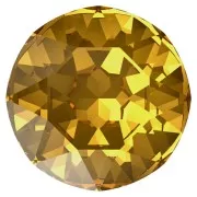 Cabochon PureCrystal 1088 8mm Golden Topaz x1