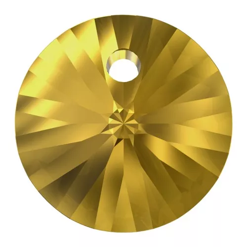 Pendente PureCrystal 6428 8 mm Golden Topaz x1