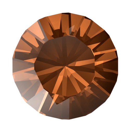 Cabochon PureCrystal 1028 1.8mm Smoked Amber x50