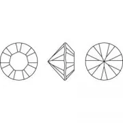 Cabochon PureCrystal 1028 1.8mm Smoked Amber x50