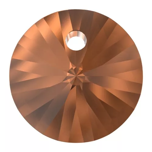 Pendente PureCrystal 6428 6 mm Smoked Amber x1