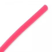 Cordoncino plastica cavo mm. 3 Rosa Fluo x cm. 50