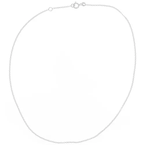 Girocollo maglia forzatina 1.45 mm - Argento 925 x38cm
