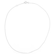 Girocollo maglia Gourmette limata 1.2 mm - Argento 925 x38cm|raw }}