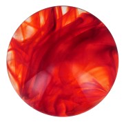 Cabochon acrilico rotondo 16 mm - Rosso marmorizzato x1|raw }}