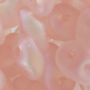 SuperDuo mm. 2.5x5 Light Rose Mat AB x10g