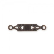 Separatore rettangolo mm. 18 di ottone naturale x1|raw }}